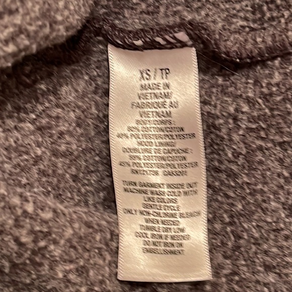 Aeropostale Gray Hoodie Size X Small - Picture 7 of 9